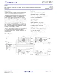 X9401YV24I-2.7 Datasheet Copertura