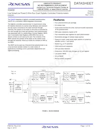 X9409YV24IZ-2.7 Datasheet Copertura