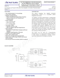 X9418WV24ZT1 Datenblatt Cover