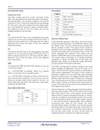 X9511WPZ Datasheet Pagina 3