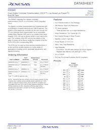 X95840WV20I-2.7T1 Datasheet Copertura