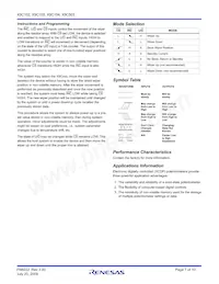 X9C503ST2 Datasheet Pagina 7