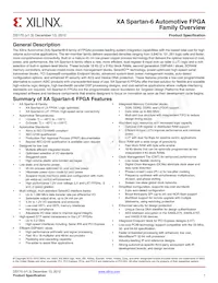 XA6SLX75T-3FGG484Q Datasheet Cover