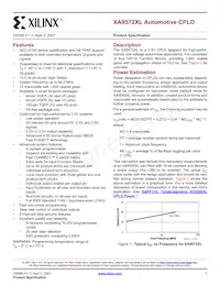 XA9572XL-15TQG100Q Datasheet Copertura