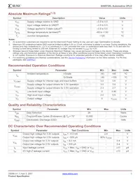 XA9572XL-15TQG100Q Datenblatt Seite 3