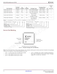 XC2C128-6CP132C Datasheet Pagina 14