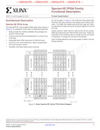 XC2S50E-6PQ208I Datasheet Pagina 9