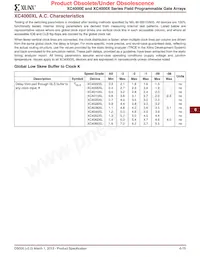 XC4062XL-09HQ240C Datasheet Pagina 3