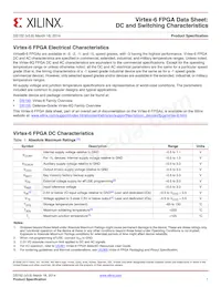 XC6VHX380T-2FF1923CES9945 Datasheet Cover