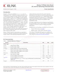 XC7K70T-1FBV484C Datenblatt Cover