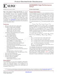 XC95288XV-7TQ144C Datasheet Copertura