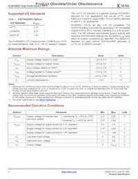 XC95288XV-7TQ144C Datasheet Pagina 4