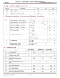 XC95288XV-7TQ144C Datenblatt Seite 5