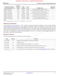 XC9572-15TQG100I Datasheet Page 9