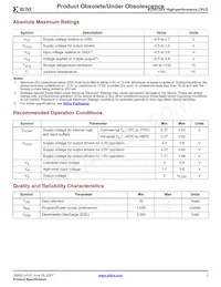 XC9572XV-7VQ44C Datasheet Pagina 3