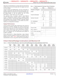 XCV100E-6PQG240C Datasheet Pagina 3