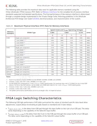 XCVU13P-3FLGA2577E Datasheet Pagina 19