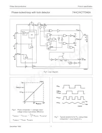 74HC7046AD/AUJ Datasheet Pagina 7