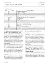 74LV4799SD Datasheet Pagina 4