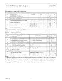 74LV4799SD Datasheet Pagina 7