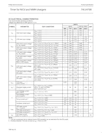 74LV4799SD Datenblatt Seite 8