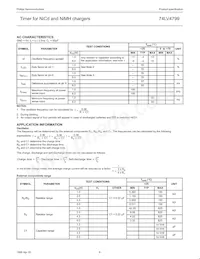 74LV4799SD Datasheet Pagina 9