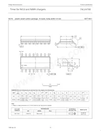 74LV4799SD Datasheet Pagina 14