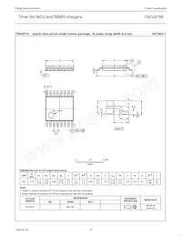 74LV4799SD Datasheet Pagina 16