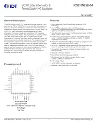 813N252AKI-04LFT Datasheet Copertura