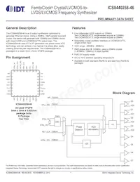 8440258AK-46LFT Datasheet Copertura