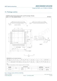 ADC0808S250HW/C1:1 Datasheet Pagina 17