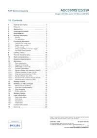 ADC0808S250HW/C1:1 Datasheet Pagina 23