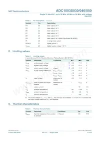 ADC1003S040TS/C1:1 Datasheet Pagina 5