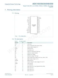 ADC1003S050TS/C1 Datasheet Pagina 4