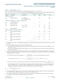 ADC1003S050TS/C1 Datasheet Page 9