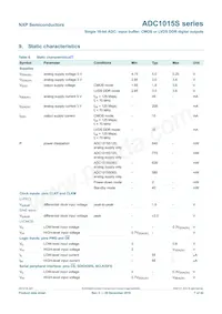 ADC1015S065HNC1:5 Datasheet Pagina 7