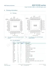 ADC1610S080HN/C1;5 Datasheet Pagina 3