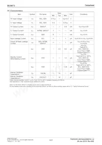 BU9873F-GTE2 Datasheet Page 5