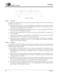 CS4341-KSZ數據表 頁面 22