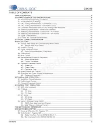 CS4349-DZZR Datasheet Pagina 3