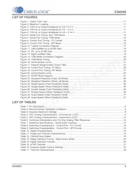 CS4349-DZZR Datasheet Pagina 5