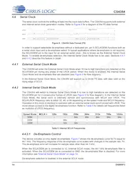 CS4354-CSZR Datasheet Pagina 14