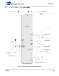 CS53L21-DNZ Datasheet Pagina 9