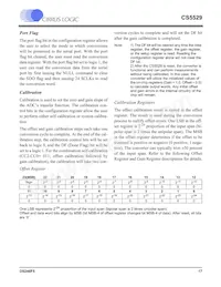 CS5529-ASZR Datenblatt Seite 17