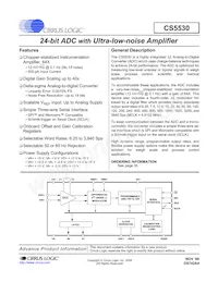 CS5530-CSZ Datenblatt Cover