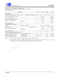 CS5530-CSZ數據表 頁面 5