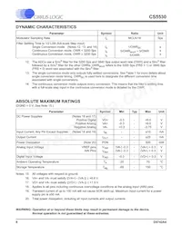 CS5530-CSZ Datenblatt Seite 8