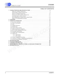 CS5566-ISZR Datasheet Pagina 2