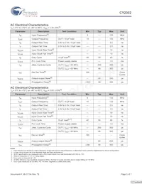 CY2302SC-1 Datasheet Pagina 5