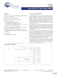 CY2305CSXA-1 Datasheet Cover